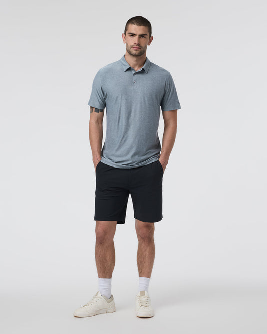 Men Vuori Strato Tech Polo Men's Mist Heather Polo