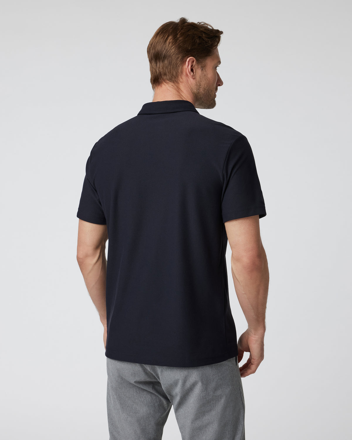 Men Vuori Ace Polo Men's Black Polo Clothing