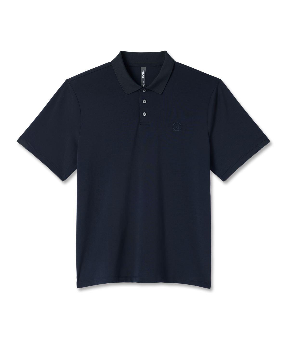 Men Vuori Men's Short Sleeve Gamepoint Polo 2.0 Ink - Non Tipped