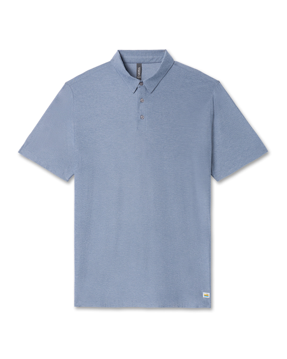 Men Vuori Strato Tech Polo Men's Chambray Heather Polo