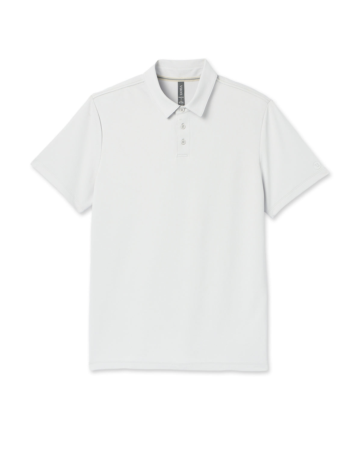 Men Vuori Gamepoint Polo Men's Frost Grey Tennis Polo