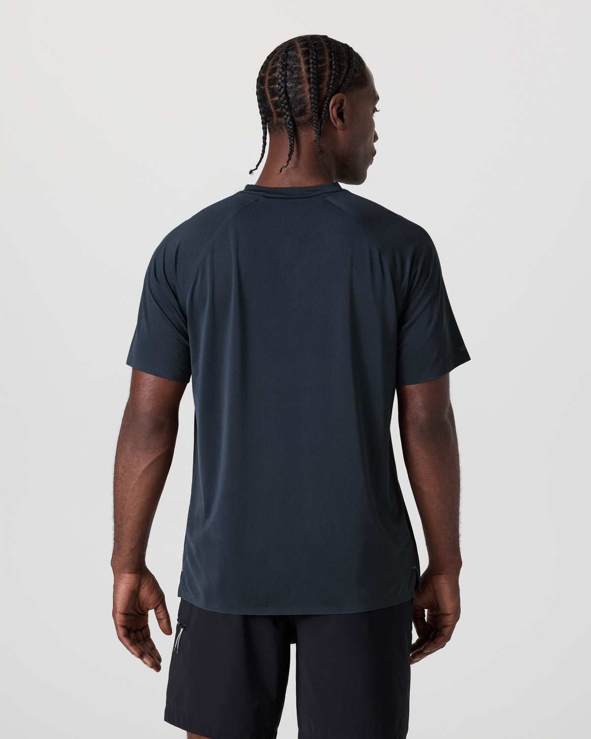 Men Vuori Short Sleeve Viewpoint Henley Navy