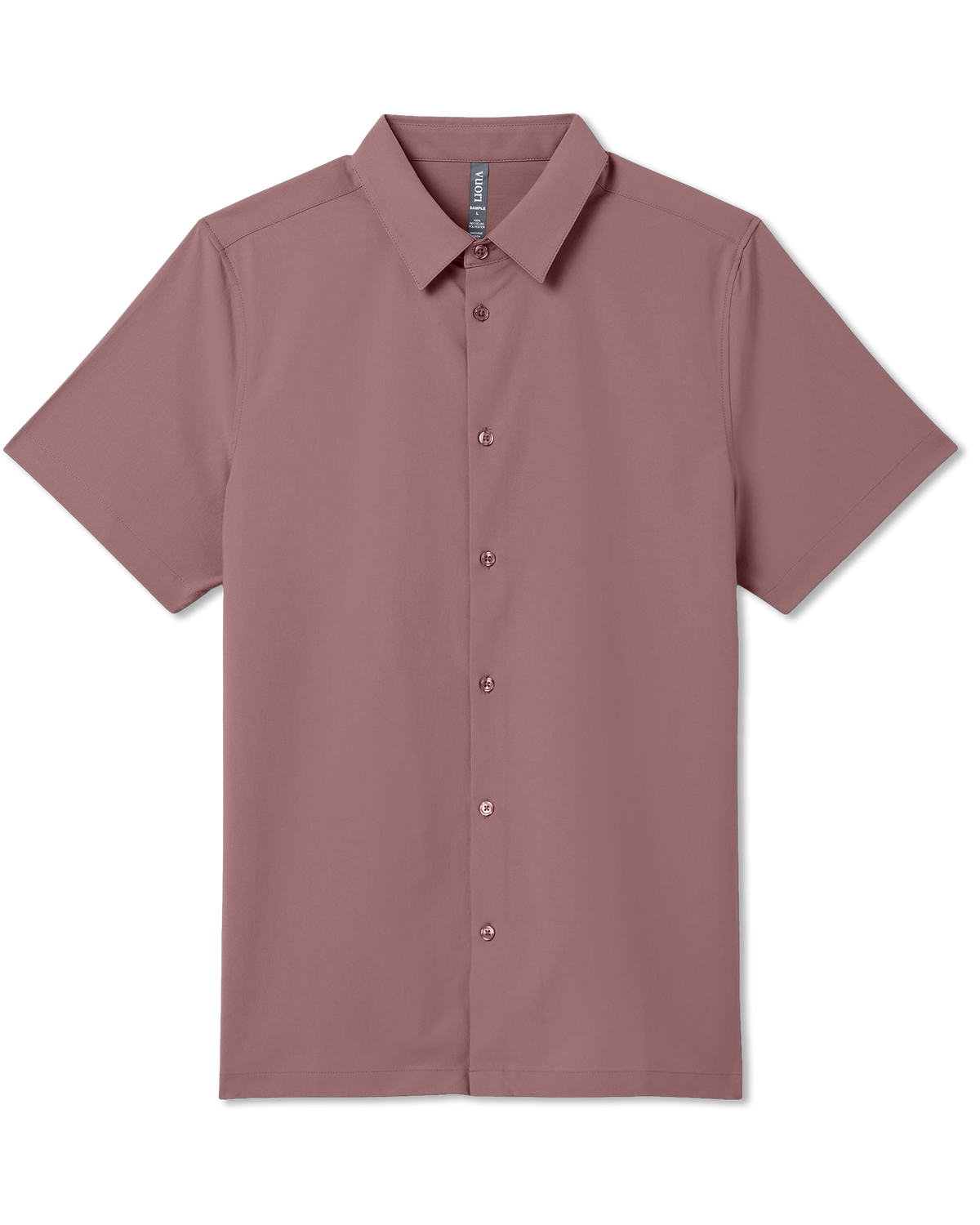 Men Vuori Short Sleeve Manhattan Button Down Men's Adobe Shirt