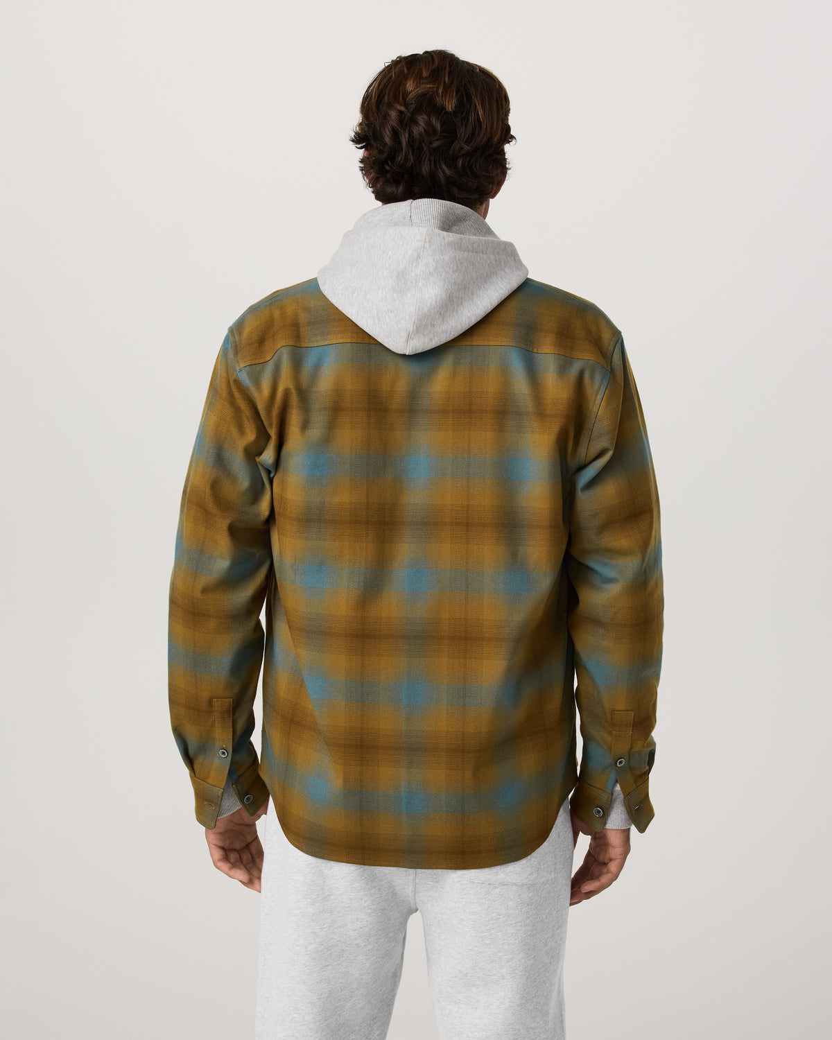 Men Vuori Long Sleeve Flannel Button Down Men's Bluegrass Shirt
