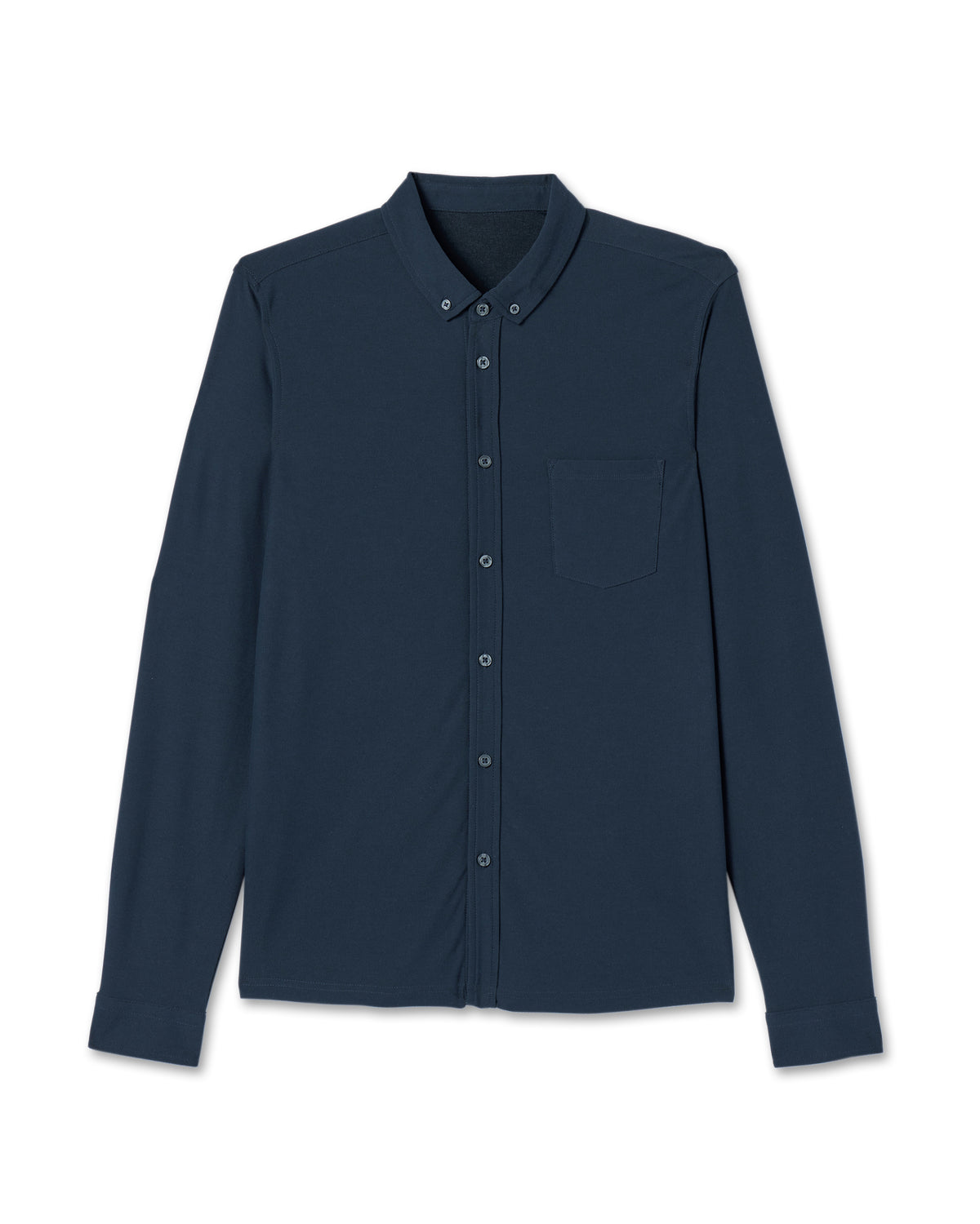 Men Vuori Long Sleeve Ace Button-Down Ink