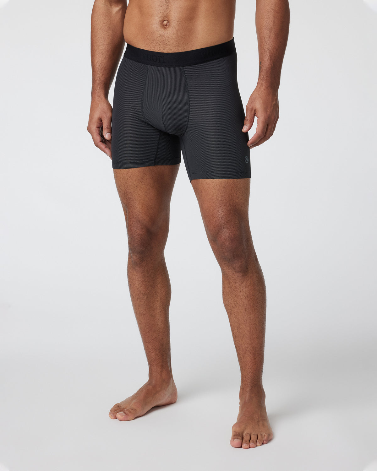 Men Vuori V1 Boxer Brief Men's Black Boxer Briefs