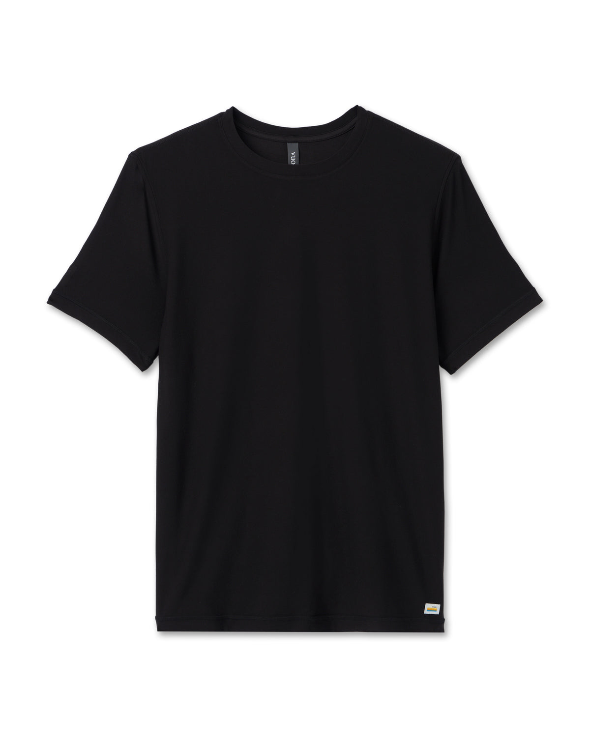 Men Vuori Strato Tech Tee Men's Black Quick Dry T Shirt