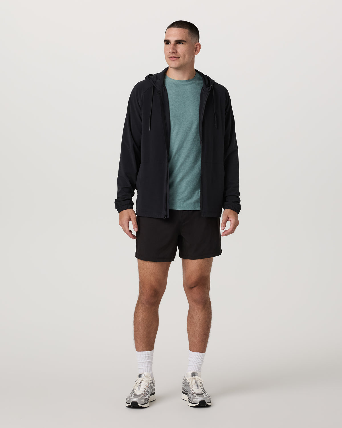 Men Vuori Strato Tech Tee Men's Bluegrass Heather T-Shirt