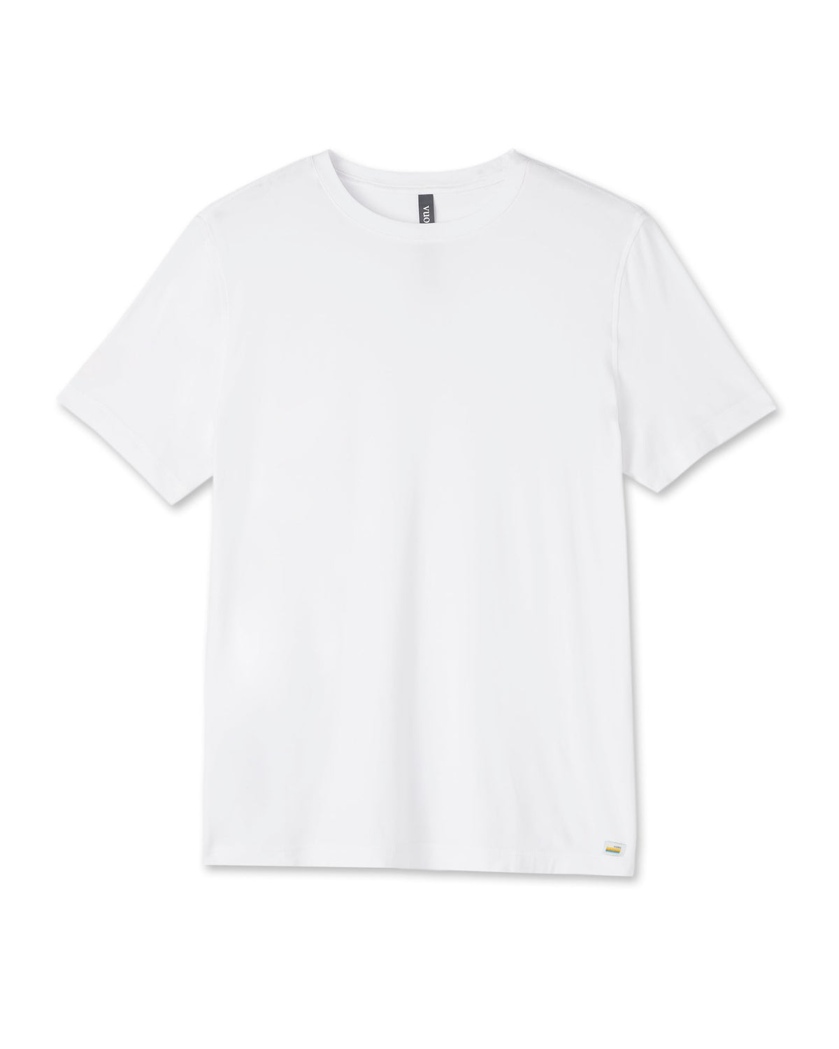 Men Vuori Strato Tech Tee Men's White Tech Shirt