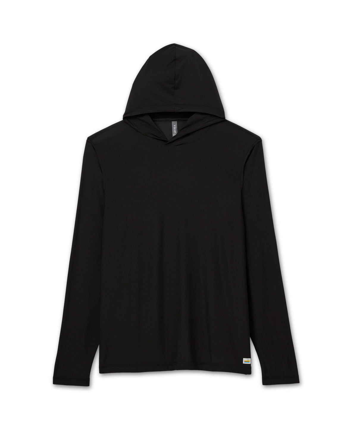 Men Vuori Strato Tech Hoodie Men's Black Long Sleeve Hoodie