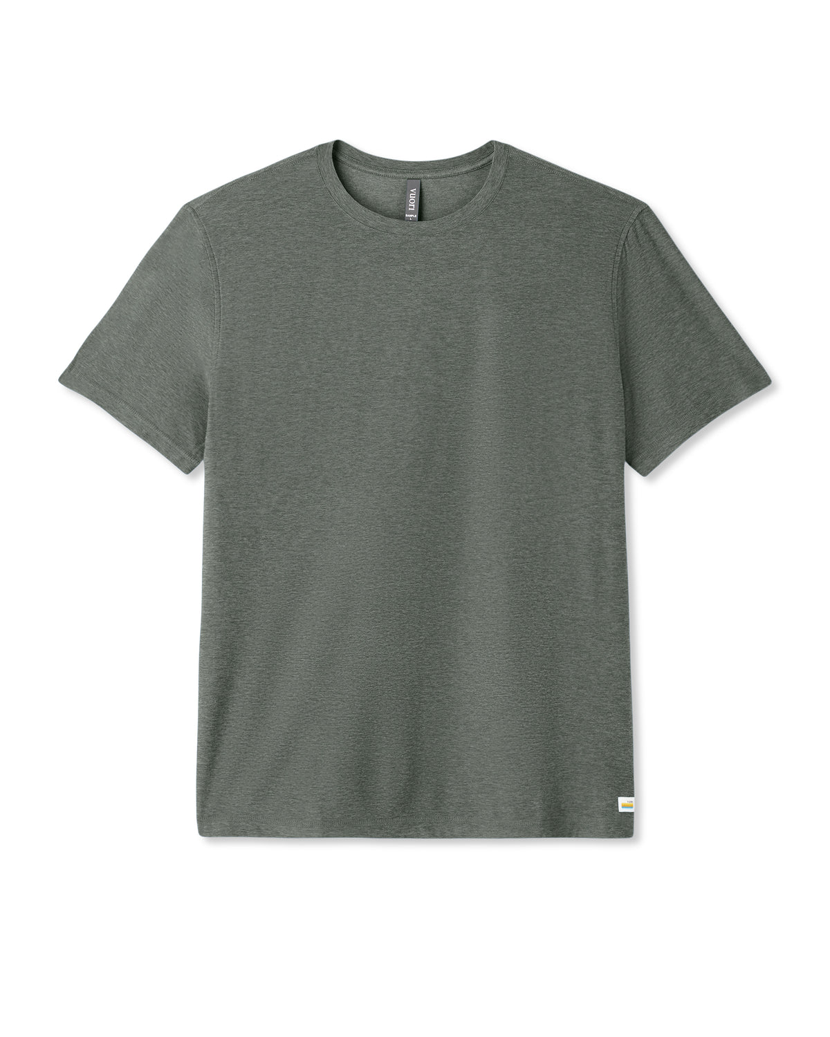 Men Vuori Strato Tech Tee Men's River Rock Heather T-Shirt