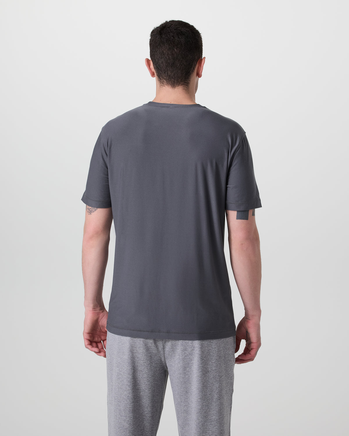 Men Vuori Strato Tech Tee Men's Moonlight Workout Shirt