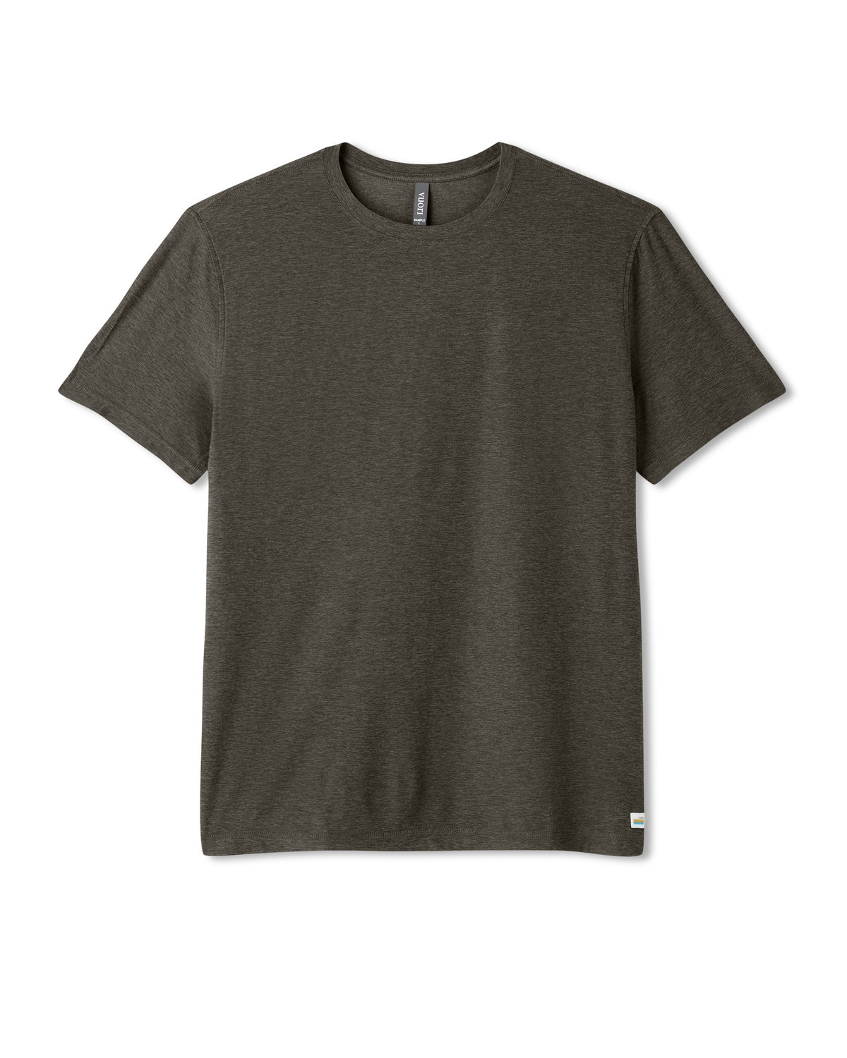 Men Vuori Strato Tech Tee Men's Dark Oregano Heather T-Shirt