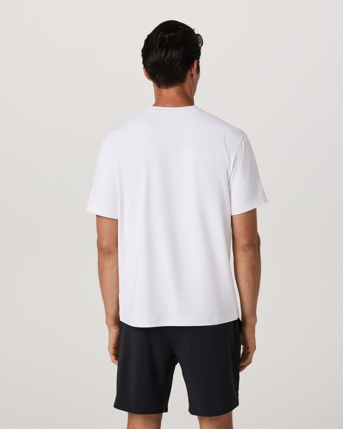Men Vuori Men's Short Sleeve Ponto Tee - Relaxed White