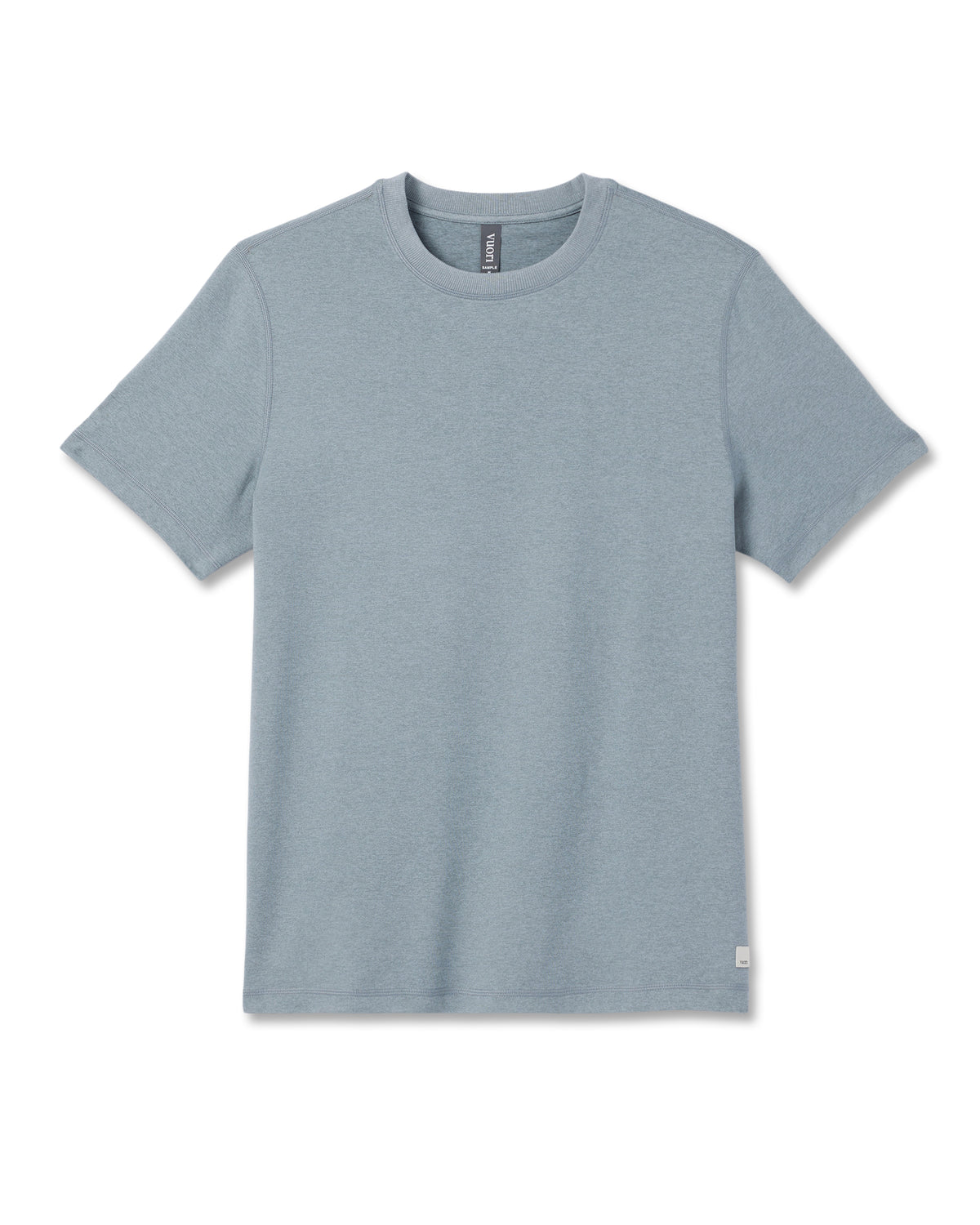Men Vuori Short Sleeve Ponto Performance Tee Dusty Blue Heather