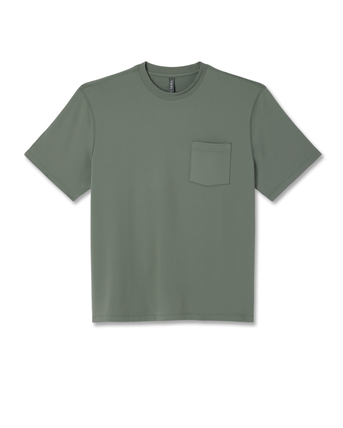 Men Vuori Short Sleeve Ponto Pocket Tee - Relaxed Fit Light Oregano
