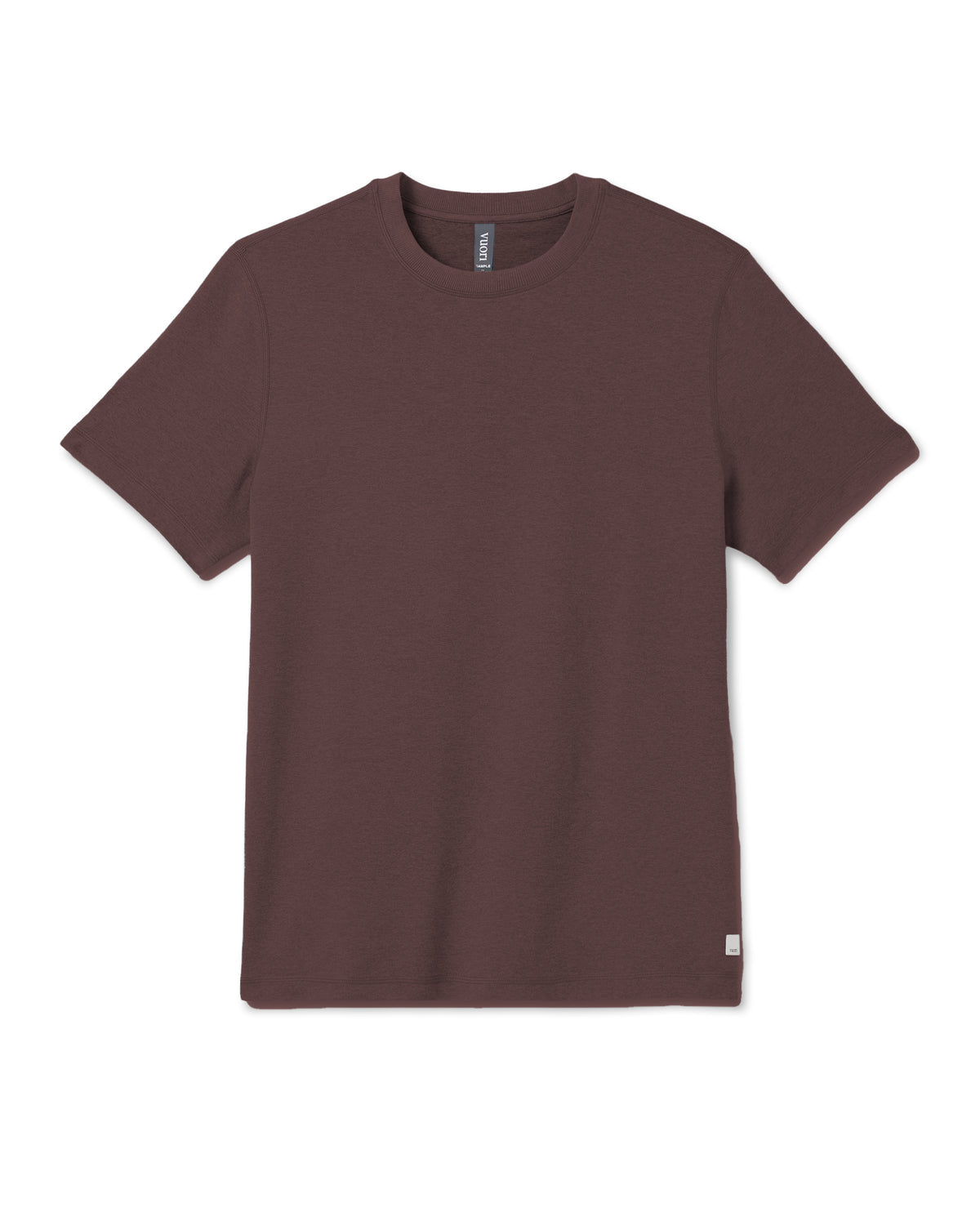 Men Vuori Short Sleeve Ponto Performance Tee Java Heather