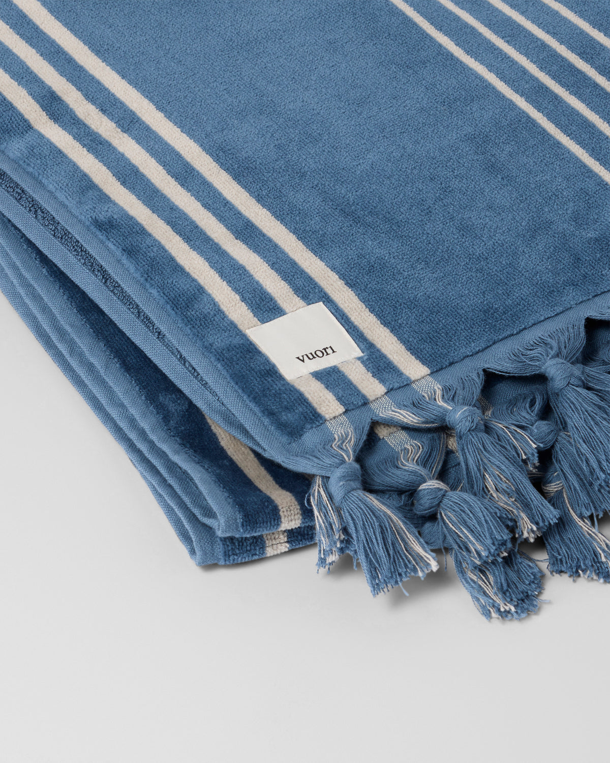 Accessories Vuori Fringe Beach Towel Versatile Towel - Pond