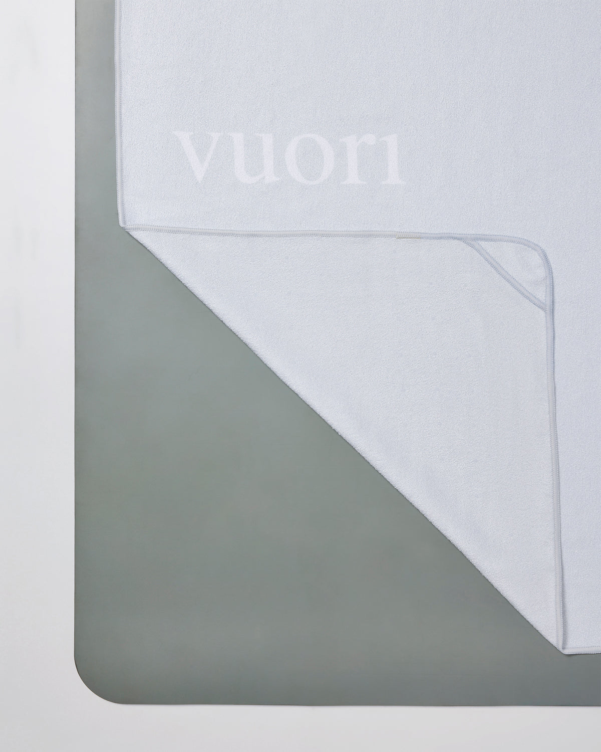 Accessories Vuori Yoga Mat Towel Frost Grey Yoga Mat Towel