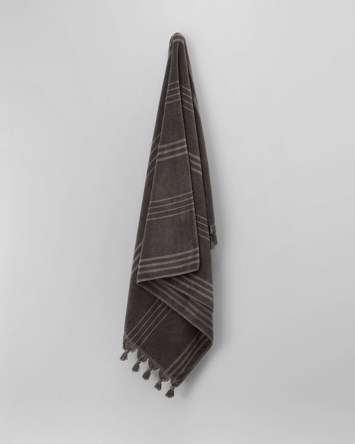 Accessories Vuori Fringe Beach Towel Java Quick Dry Towel