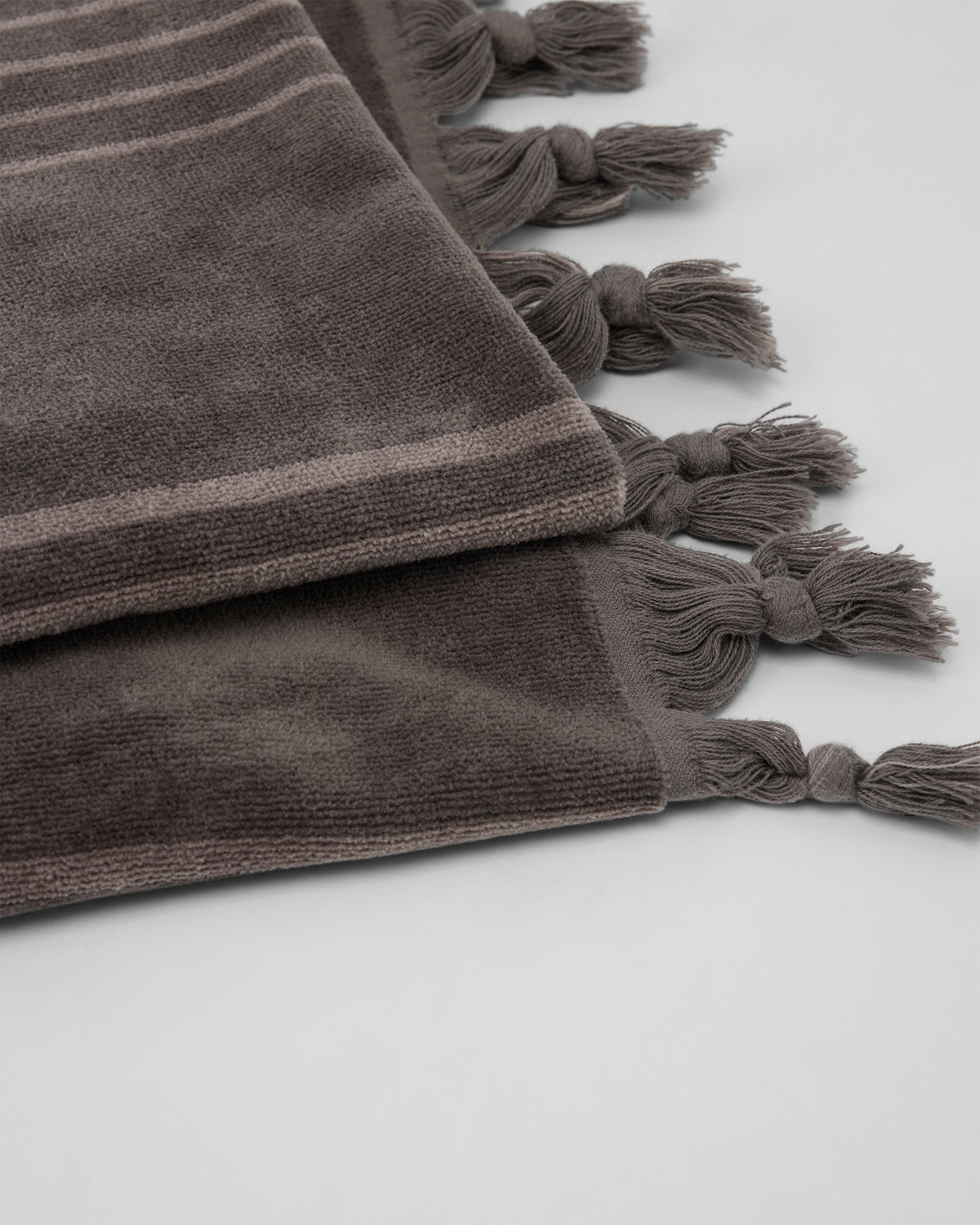 Accessories Vuori Fringe Beach Towel Java Quick Dry Towel
