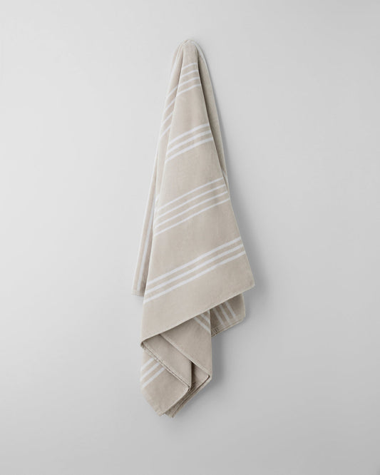 Accessories Vuori Offshore XL Beach Towel Natural