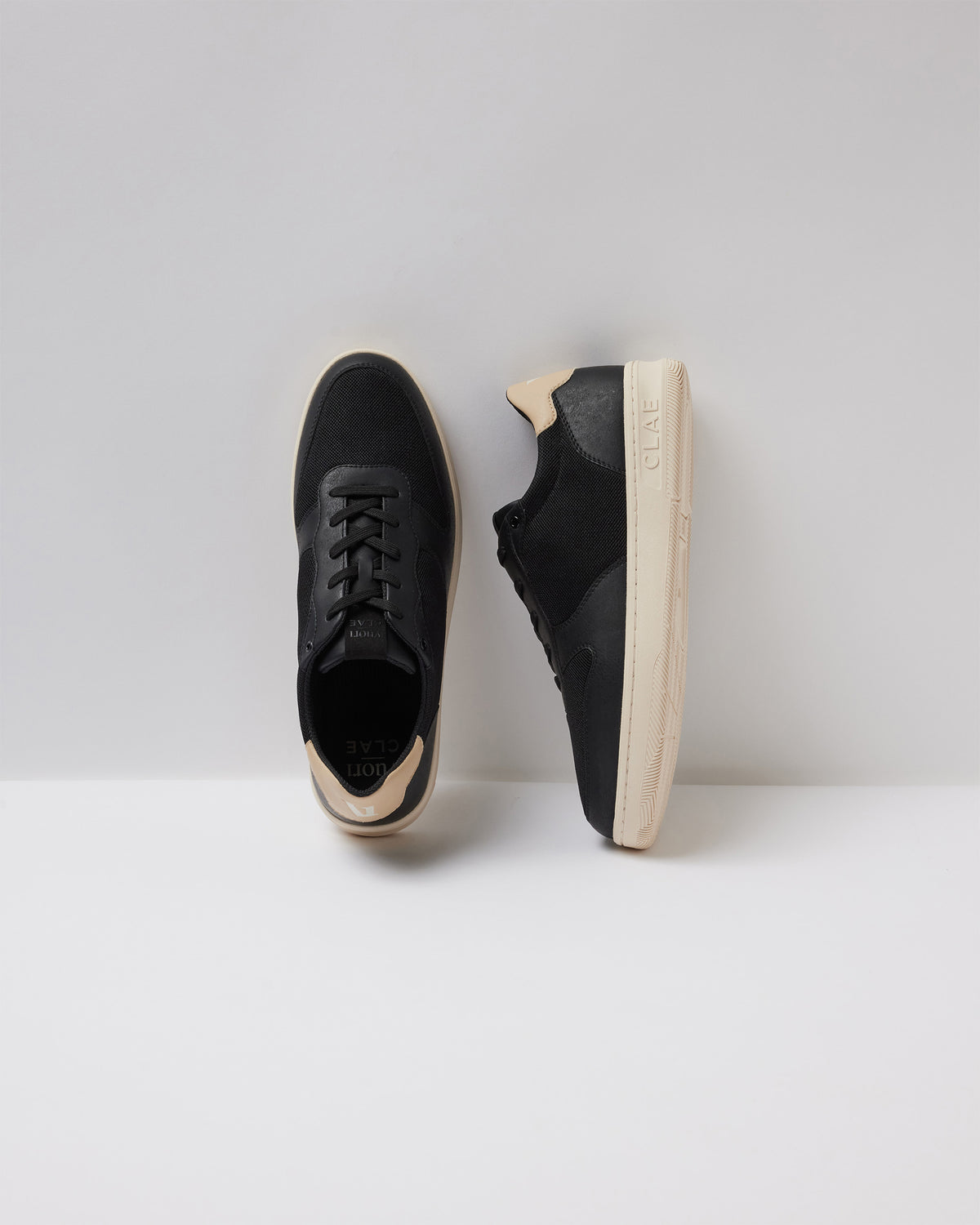 Accessories Vuori Malone Lite Vuori Black Vegan Shoes