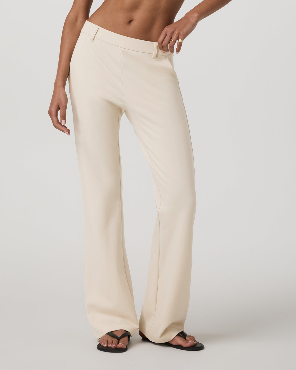 New Vuori Maven Slim Bootcut Pant Women's Bone Bootcut Pants