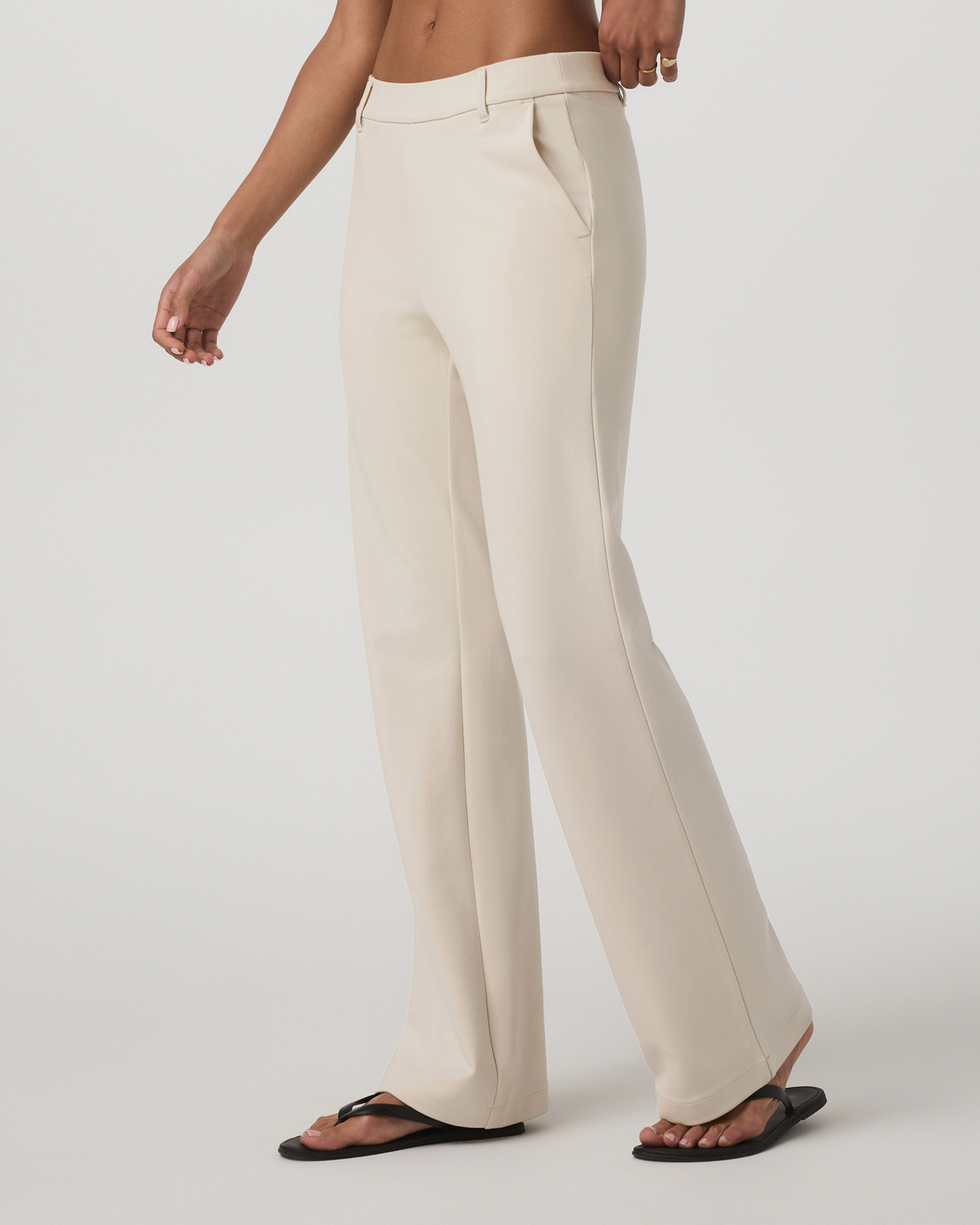 New Vuori Maven Slim Bootcut Pant Women's Bone Bootcut Pants
