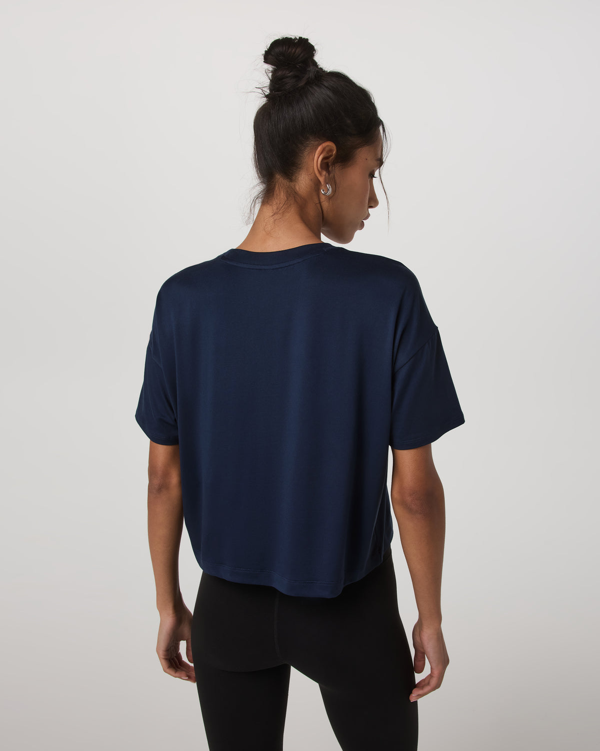 Women|New Vuori Energy Tee Women's Blue Coast Oversized Tee Shirt